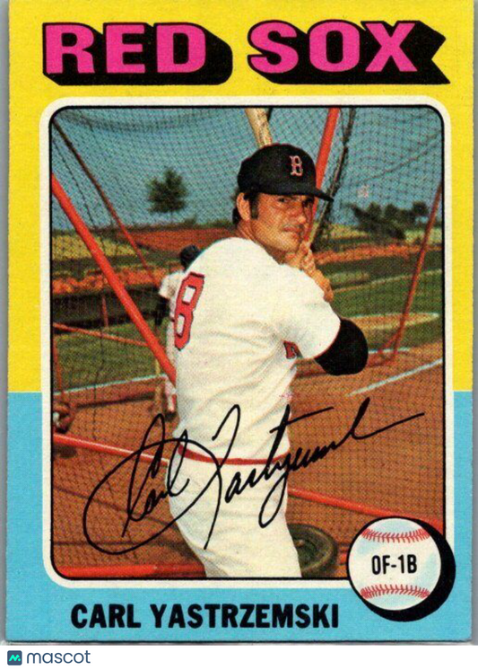 1975 Topps #280 Carl Yastrzemski