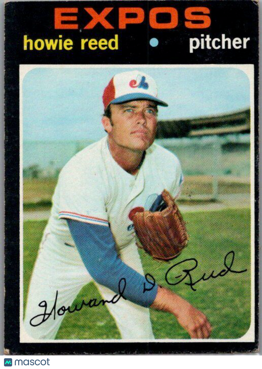 1971 Topps #398 Howie Reed