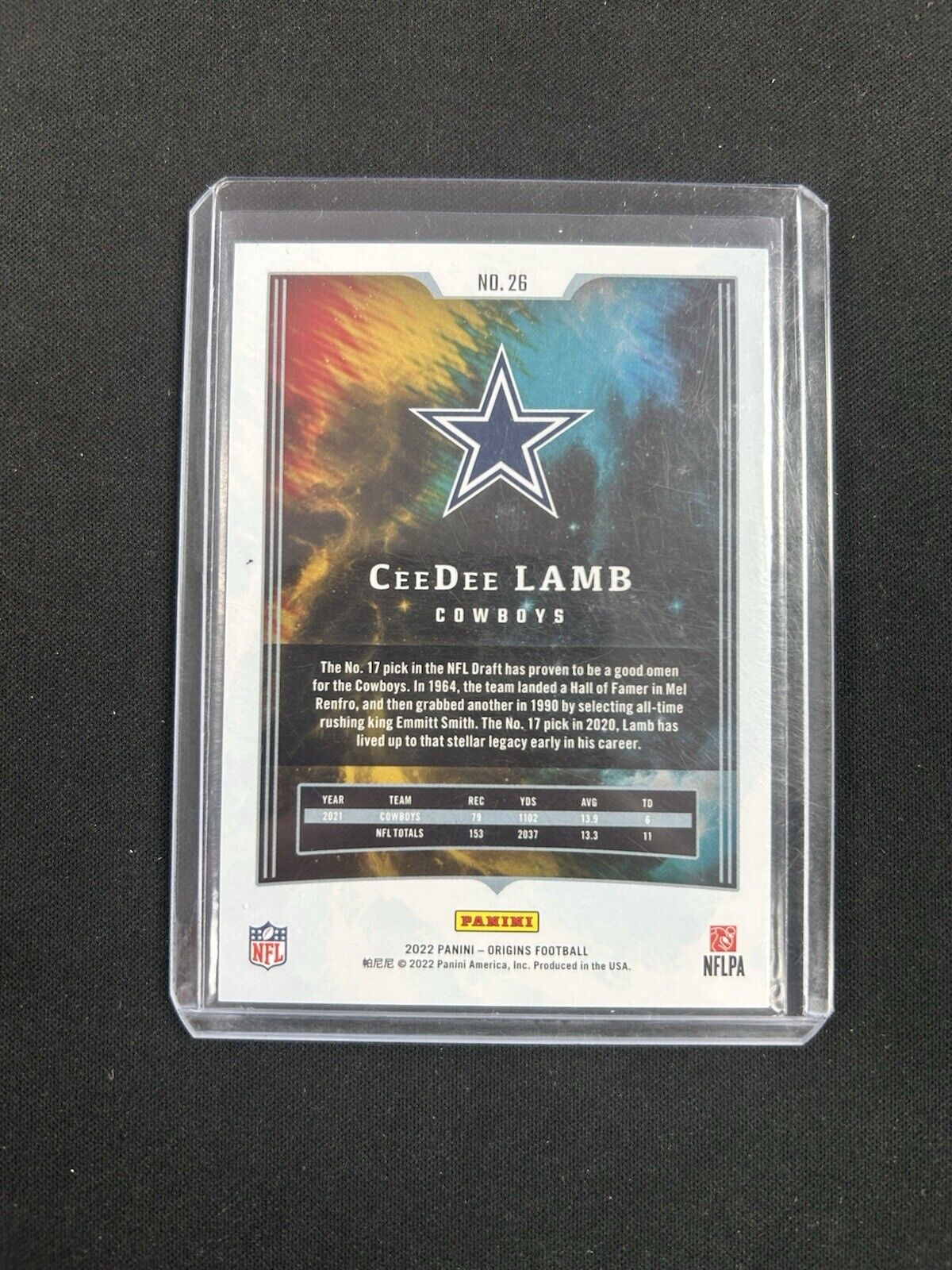 2022 Panini Origins Ceedee Lamb /99