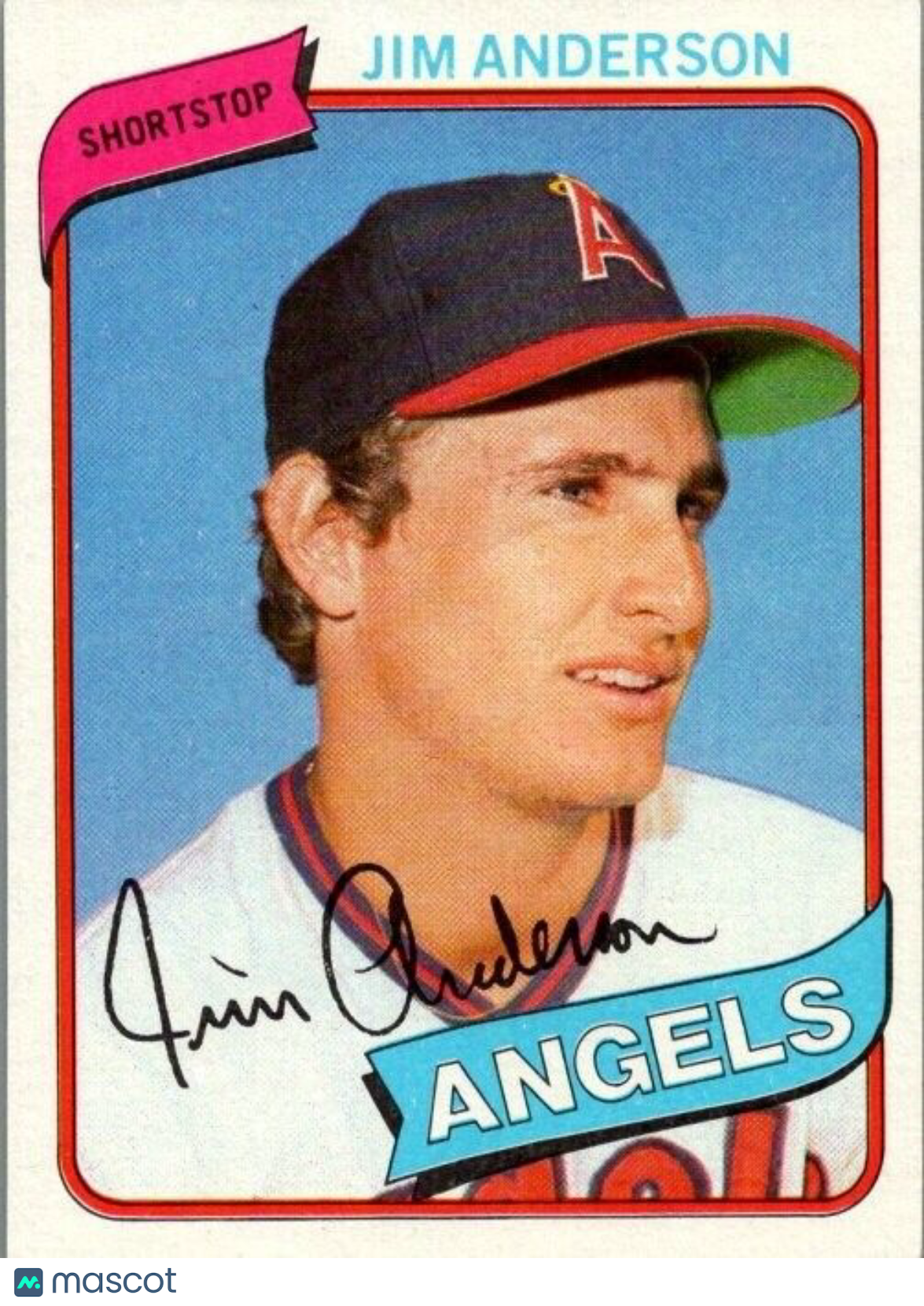 1980 Topps - #183 Jim Anderson (RC)