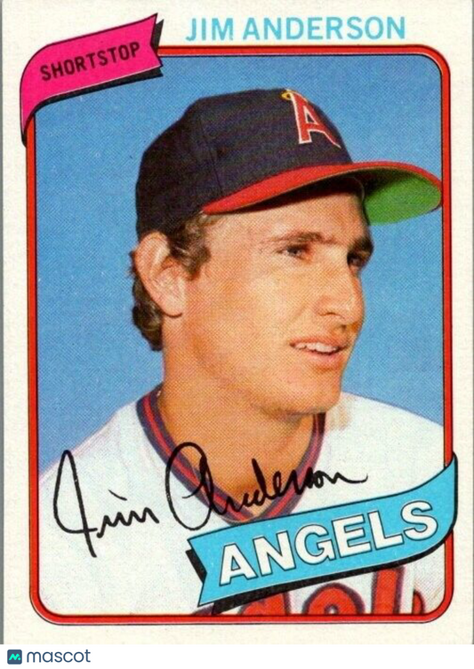 1980 Topps - #183 Jim Anderson (RC)