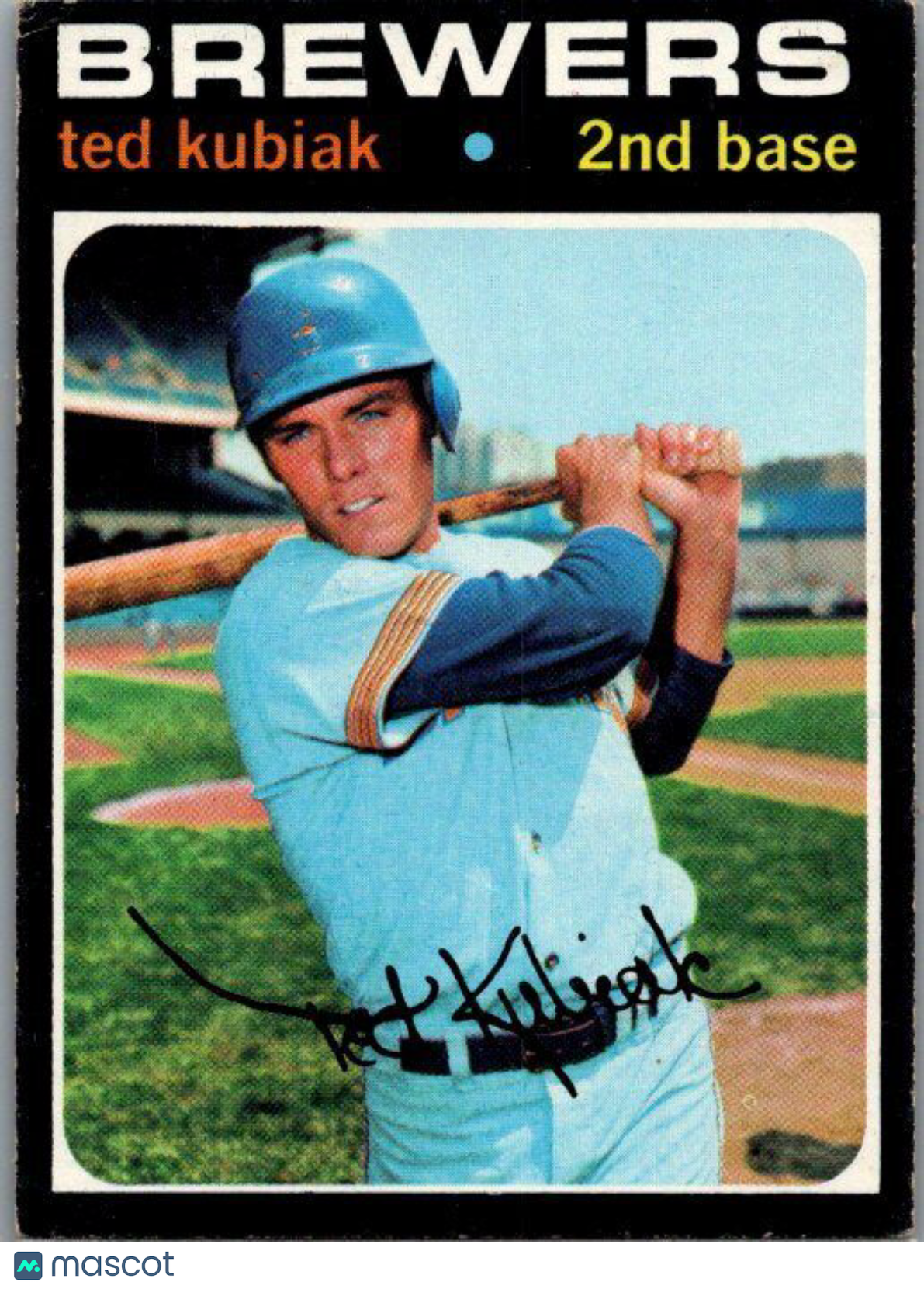 1971 Topps #516 Ted Kubiak