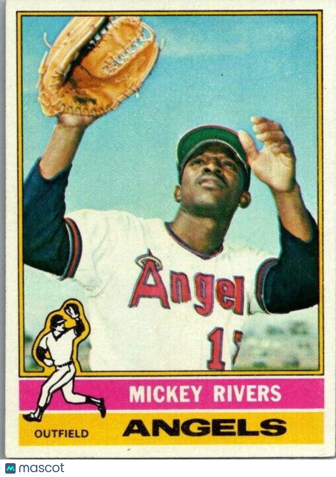 1976 Topps Mickey Rivers #85