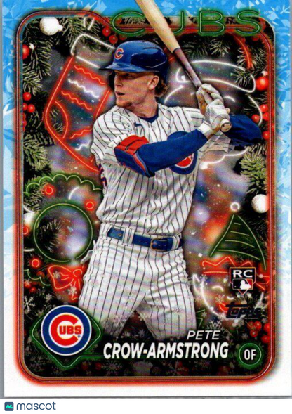 2024 Topps Holiday #H136 Pete Crow-Armstrong