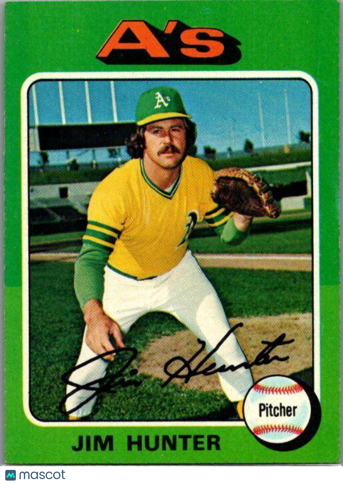 1975 Topps #230 Jim Hunter