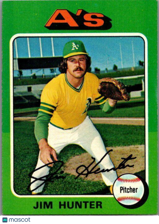 1975 Topps #230 Jim Hunter