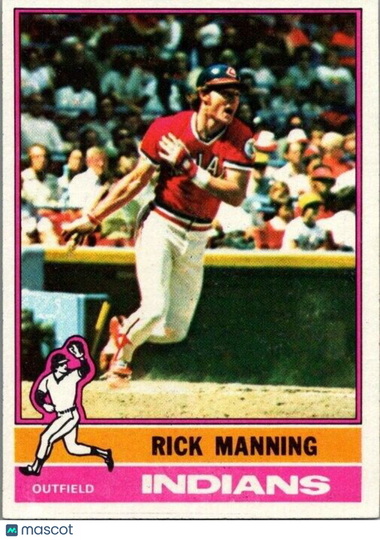 1976 Topps - #275 Rick Manning (RC)