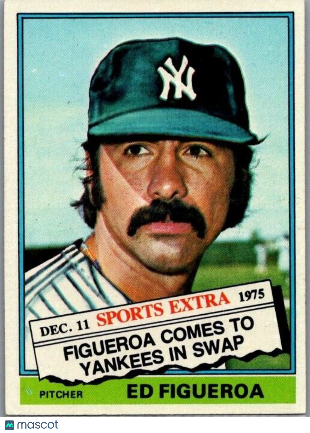 1976 Topps - Traded #27T Ed Figueroa