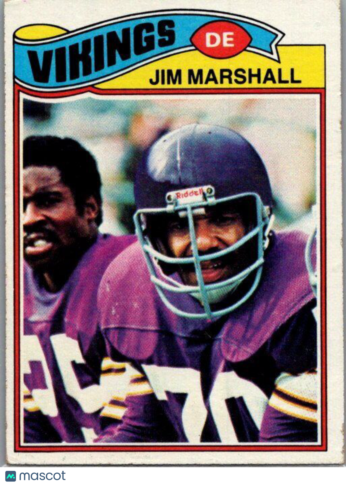 1977 Topps #105 Jim Marshall