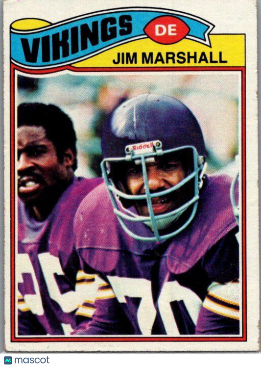 1977 Topps #105 Jim Marshall