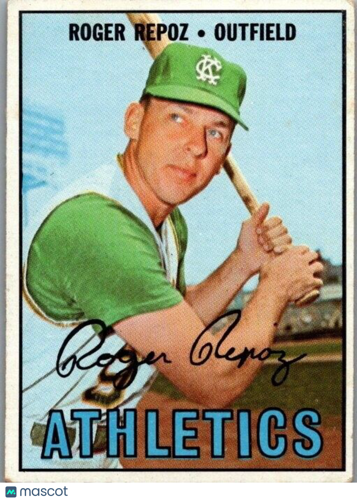 1967 Topps - #416 Roger Repoz