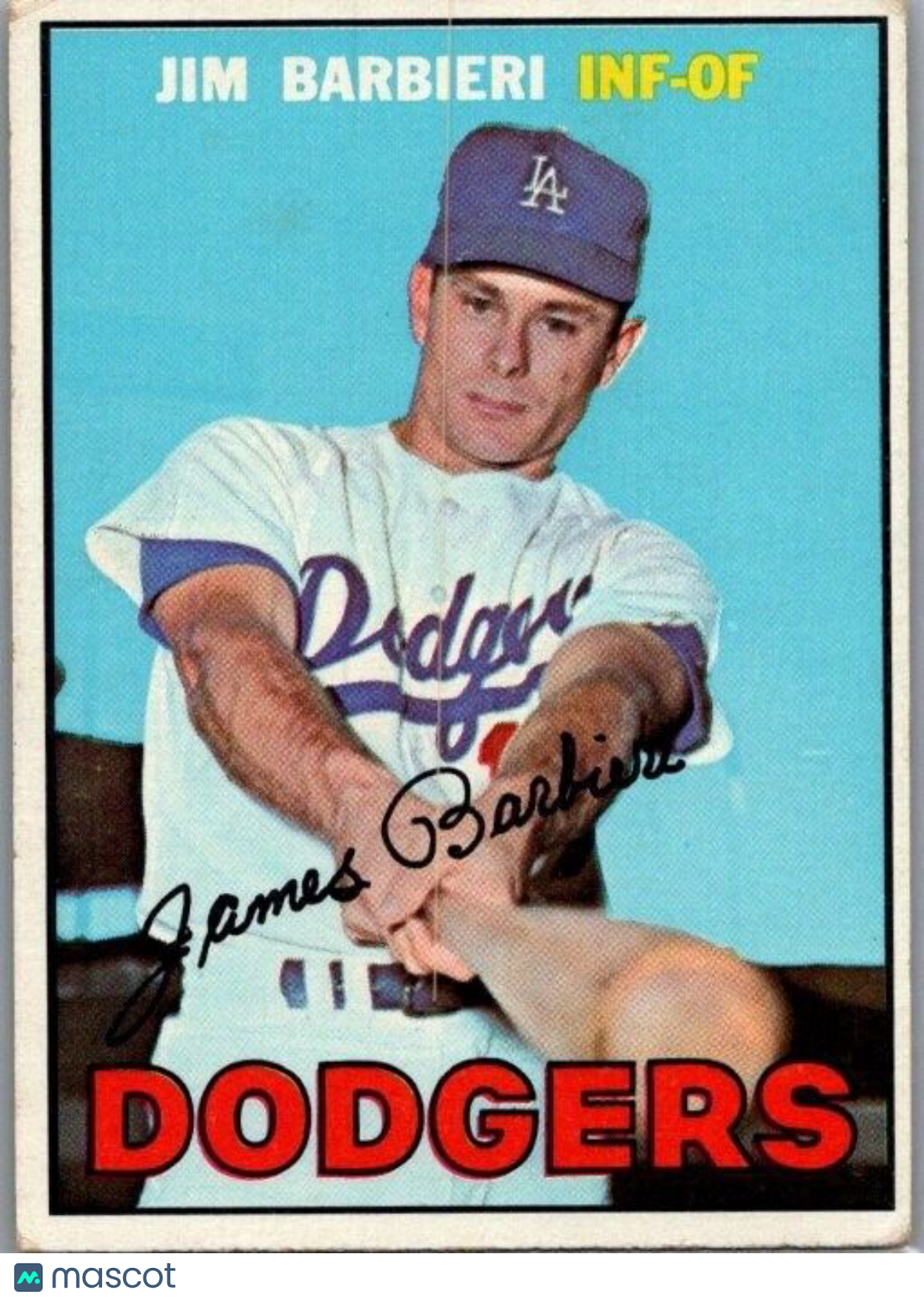 1967 Topps - #76 Jim Barbieri (RC)