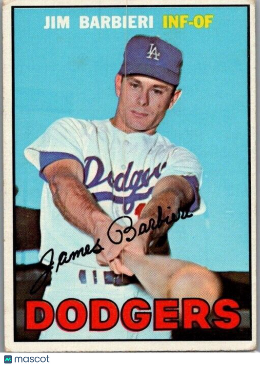 1967 Topps - #76 Jim Barbieri (RC)