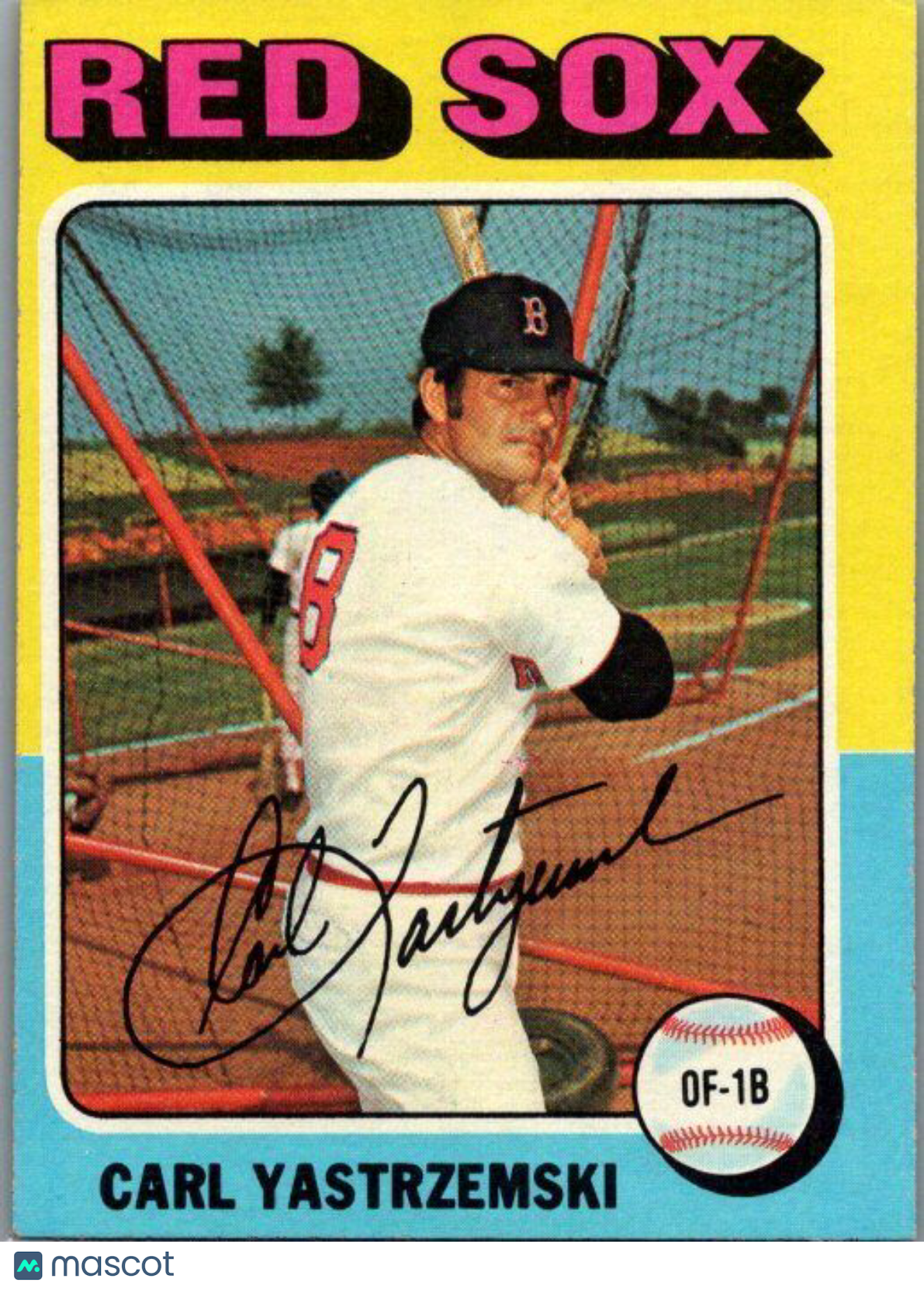 1975 Topps #280 Carl Yastrzemski