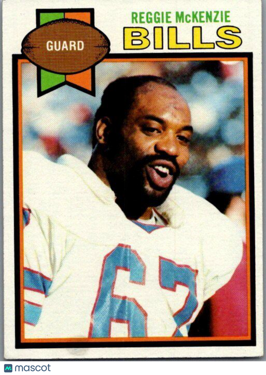 1979 Topps #468 Reggie McKenzie Cream Colored Back