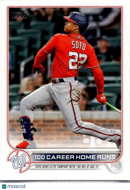 2022 Topps Update Series - Checklist #US68 Juan Soto