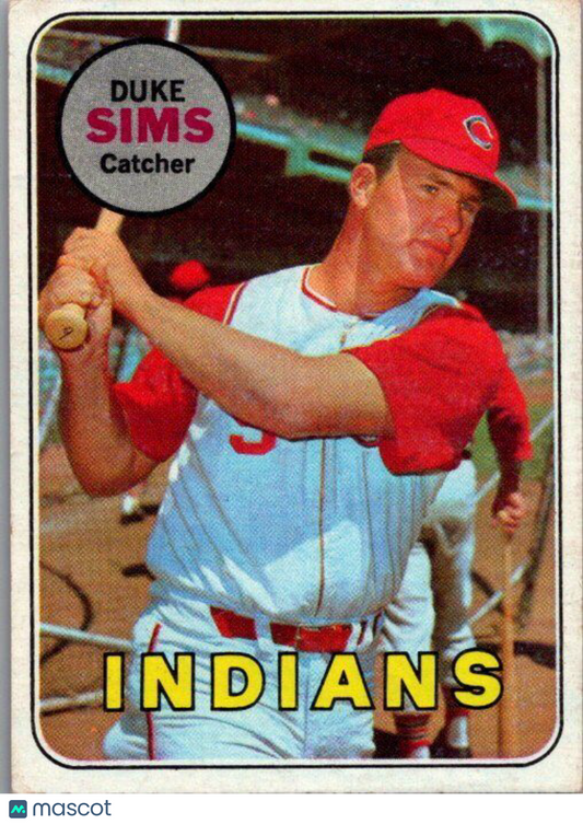 1969 Topps #414 Duke Sims