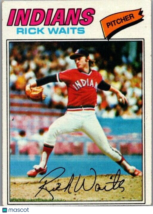 1977 Topps - #306 Rick Waits