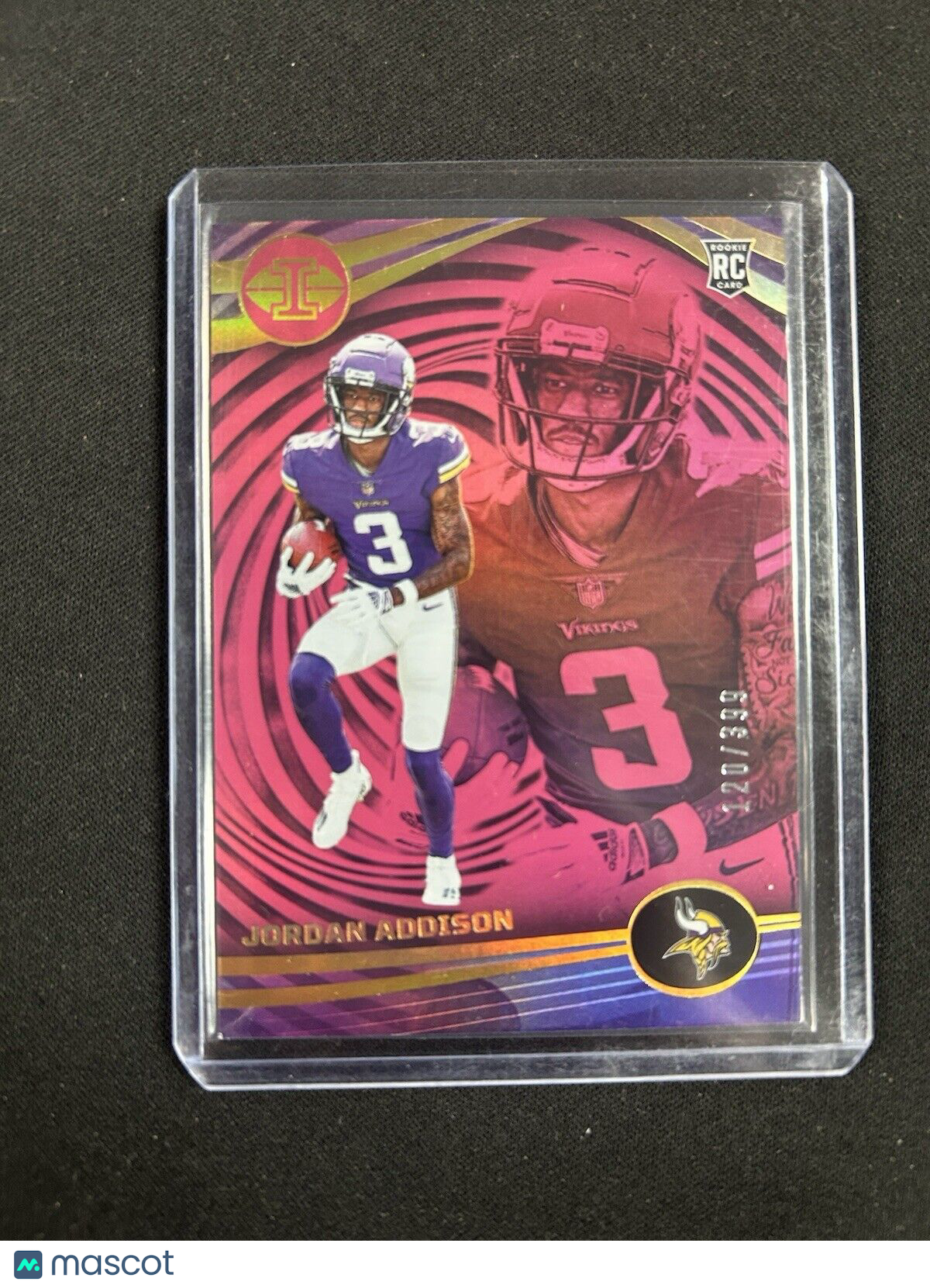 2023 Panini Illusions Pink Jordan Addison /999