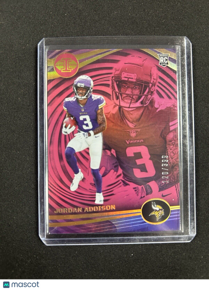 2023 Panini Illusions Pink Jordan Addison /999