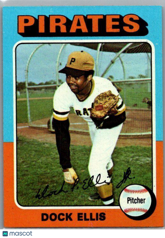 1975 Topps #385 Dock Ellis