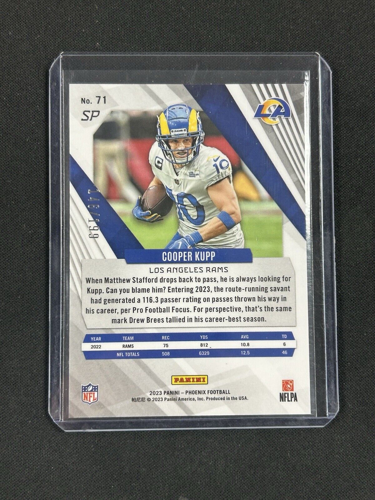 2023 Panini Phoenix Red #71 Cooper Kupp /199