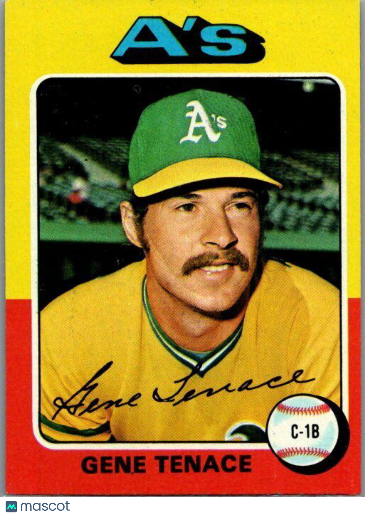 1975 Topps #535 Gene Tenace