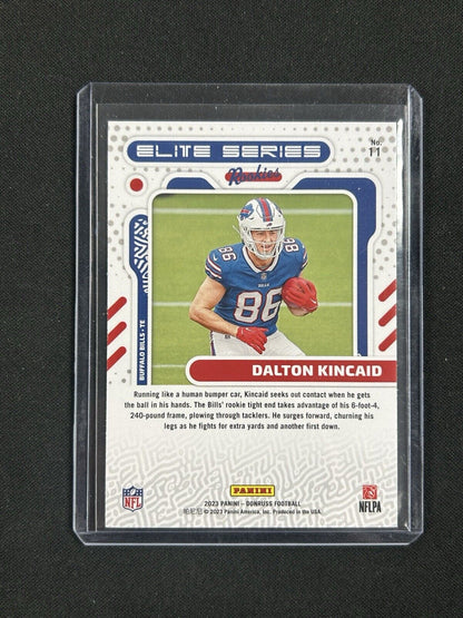 2023 Panini Donruss The Elite Series Rookies #11 Dalton Kincaid