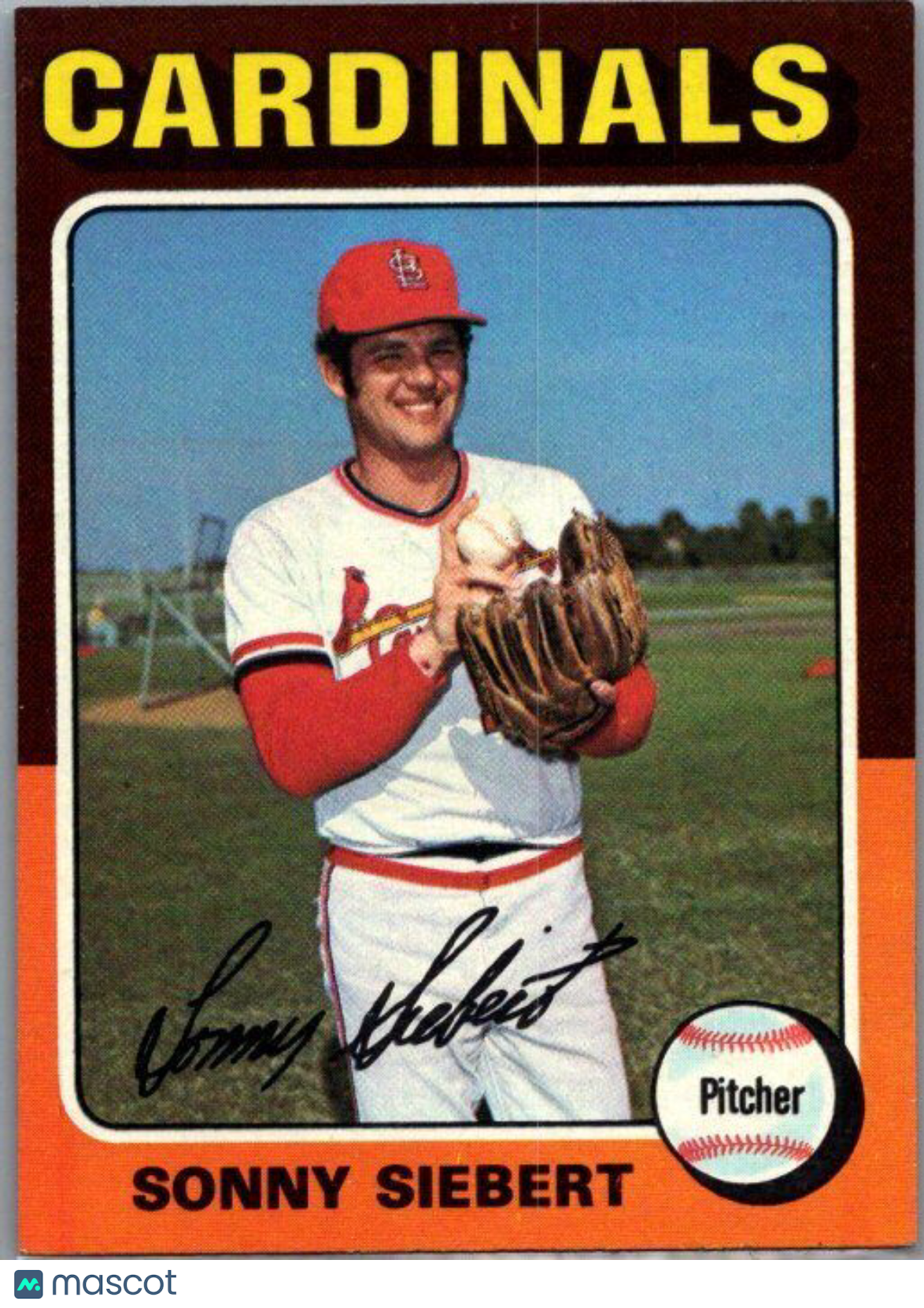 1975 Topps #328 Sonny Siebert