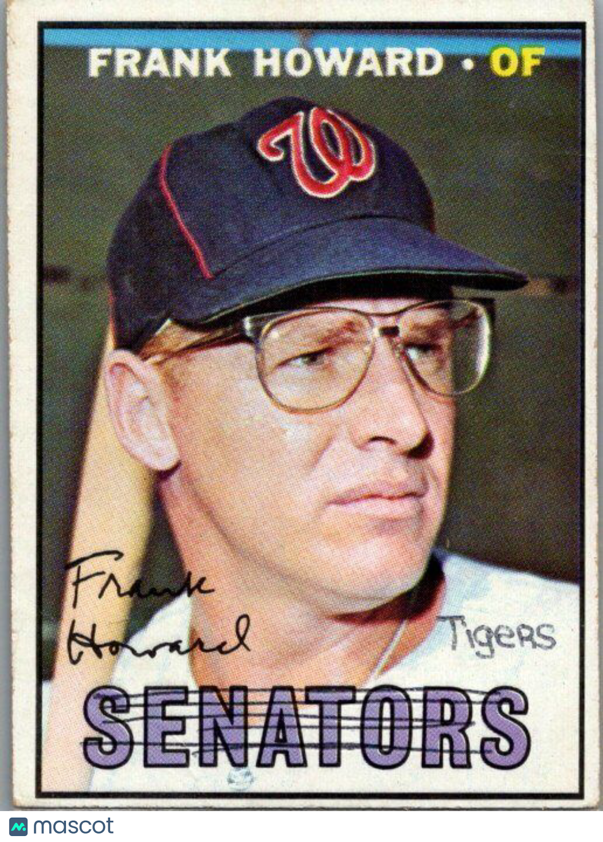 1967 Topps #255 Frank Howard