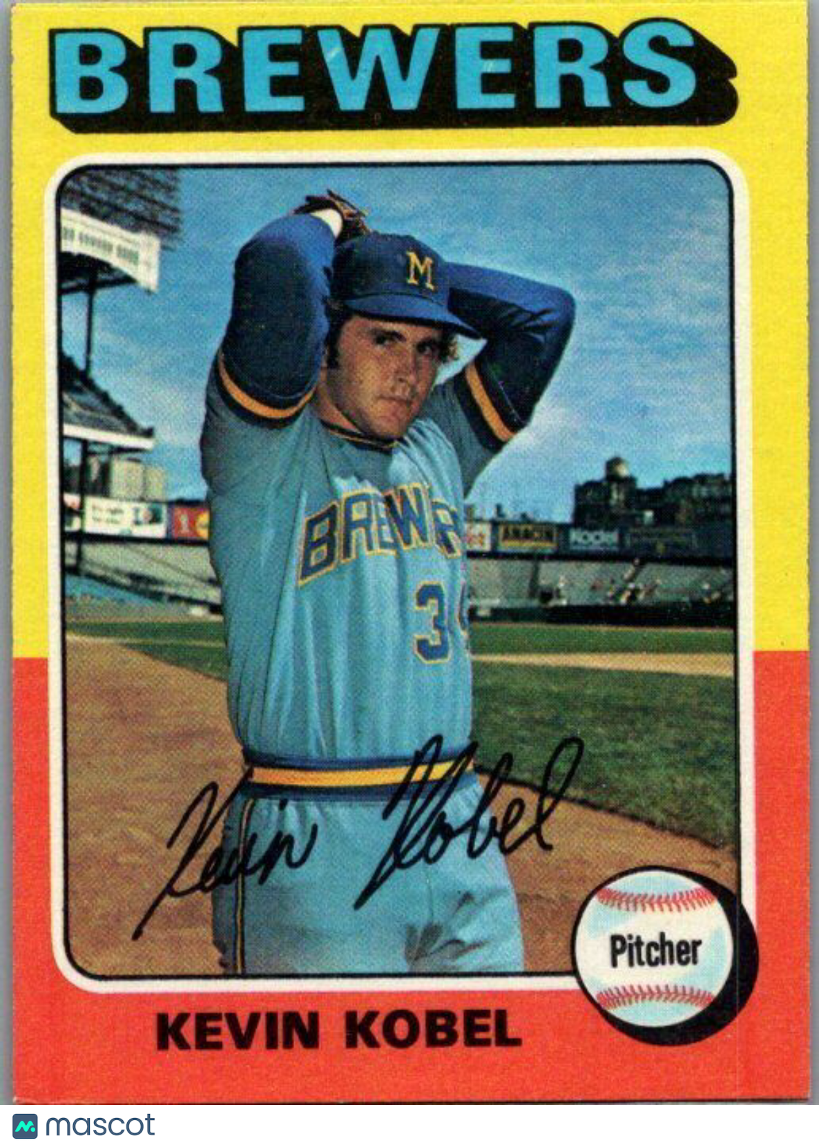 1975 Topps #337 Kevin Kobel