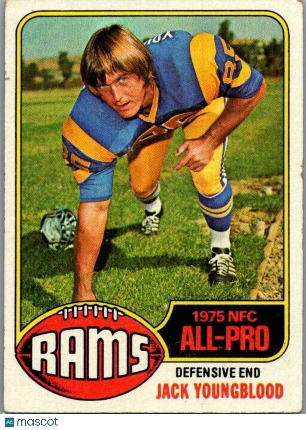 1976 Topps - #310 Jack Youngblood