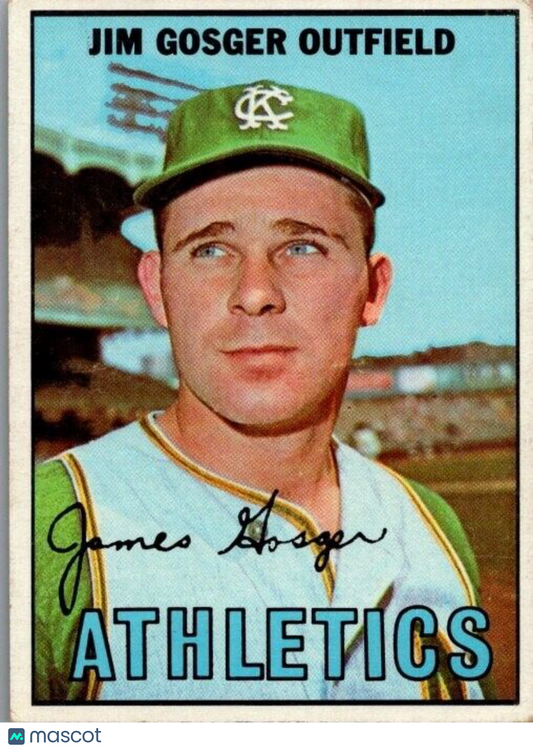 1967 Topps - #17 Jim Gosger