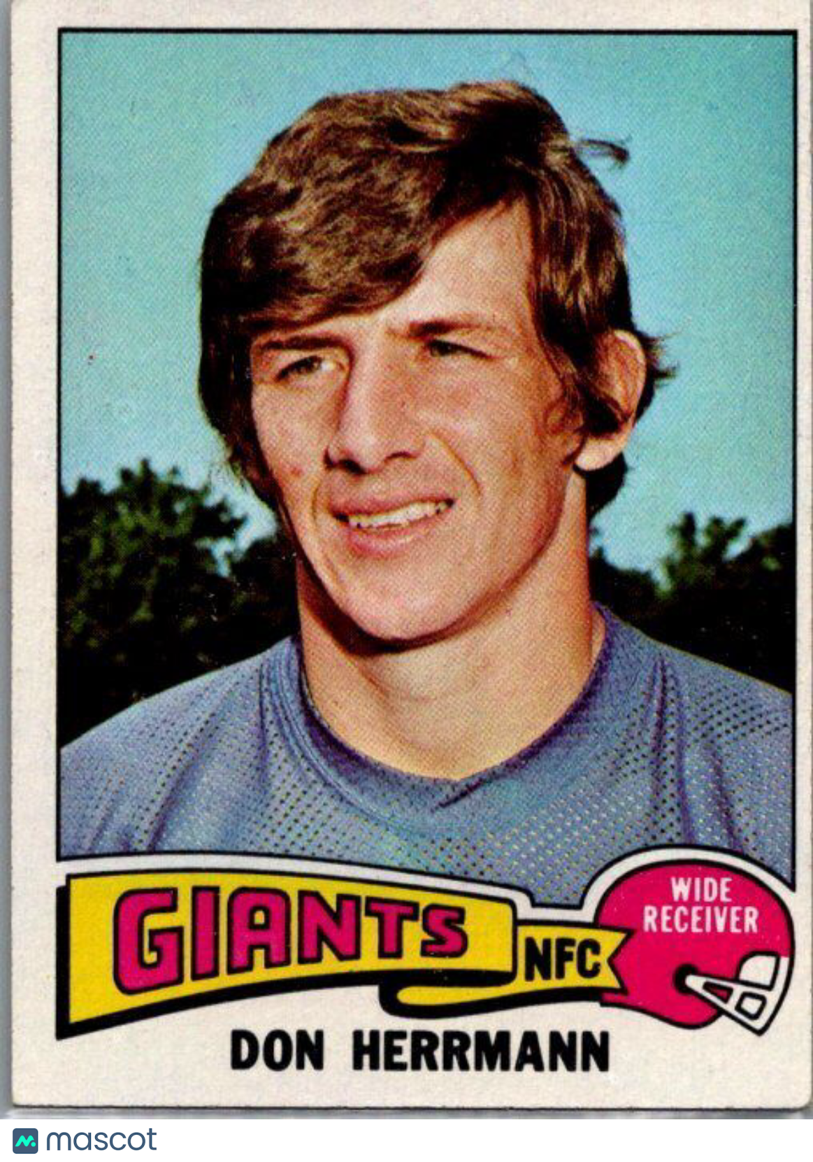 1975 Topps #308 Don Herrmann