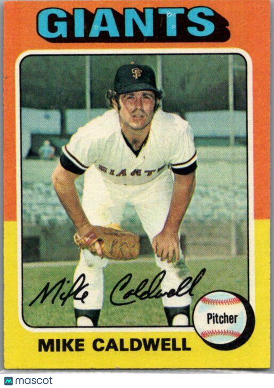 1975 Topps #347 Mike Caldwell