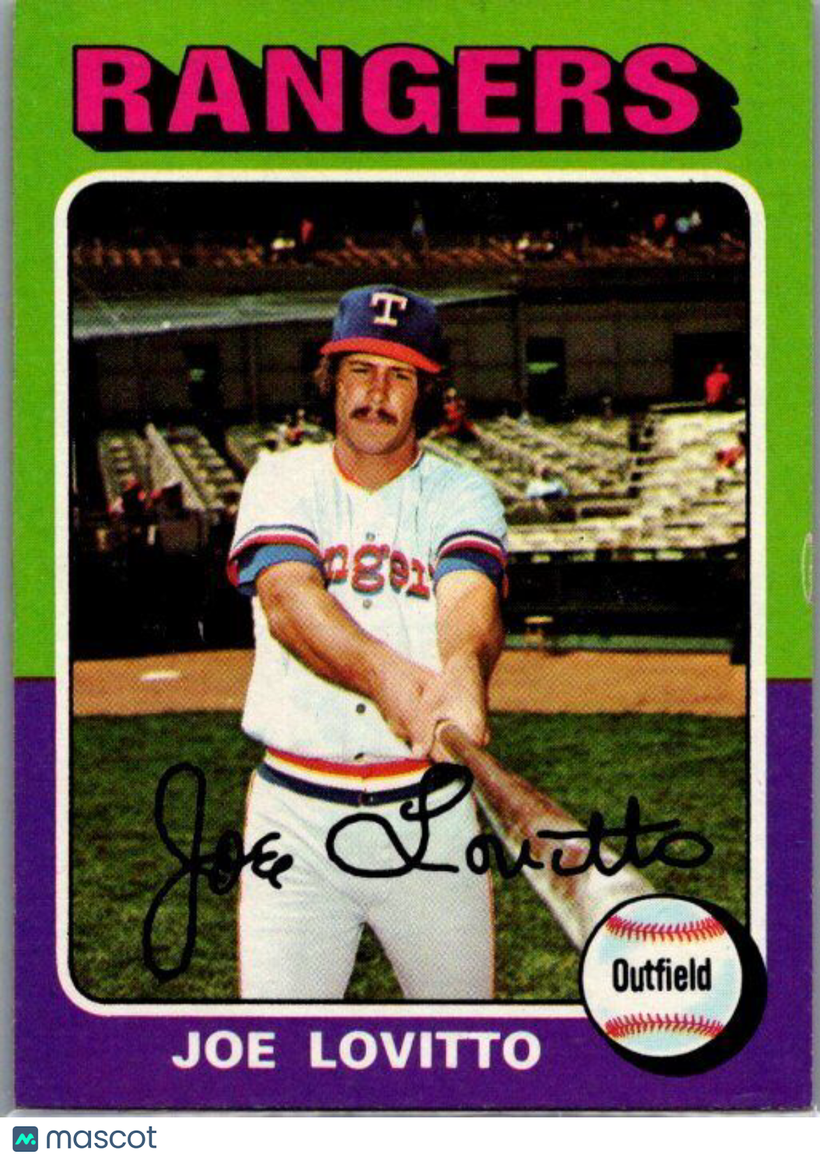 1975 Topps #36 Joe Lovitto