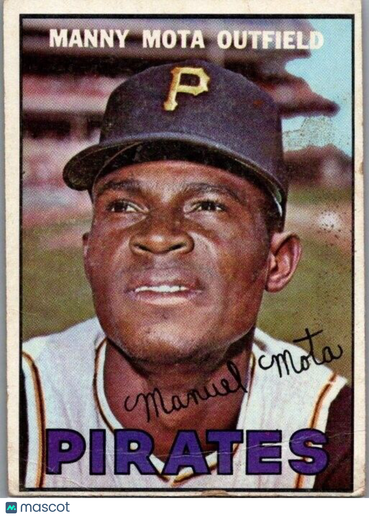 1967 Topps - #66 Manny Mota