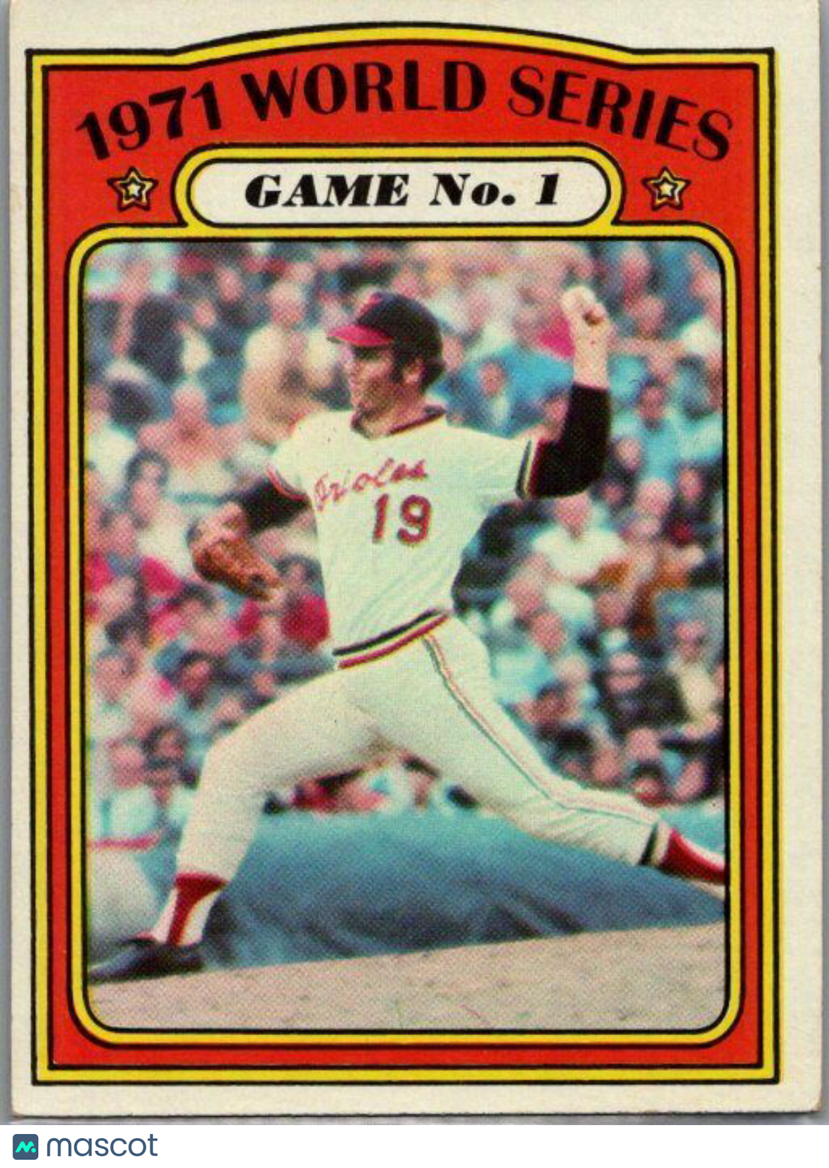 1972 Topps #223 1971 World Series Game No.