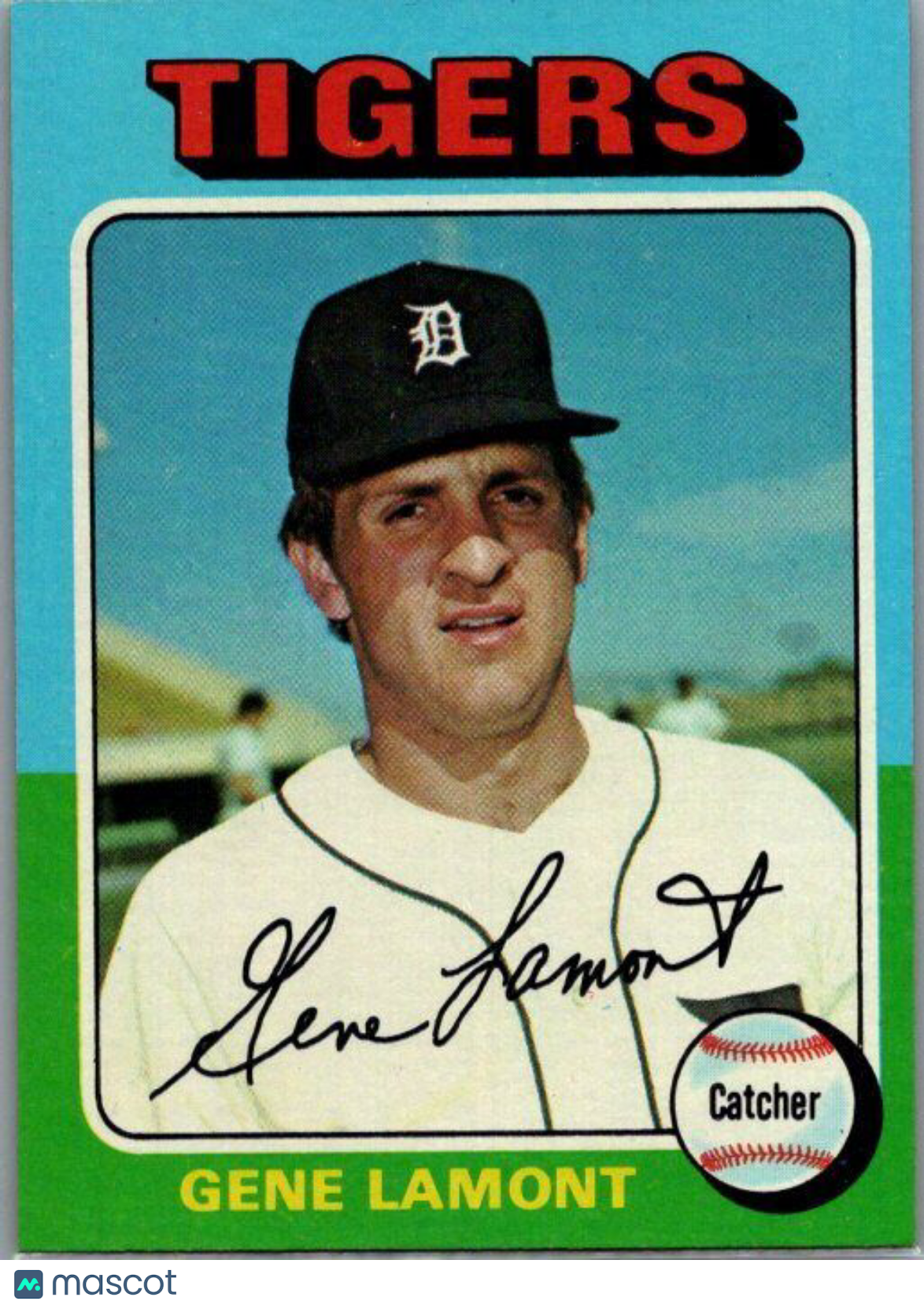 1975 Topps #593 Gene Lamont