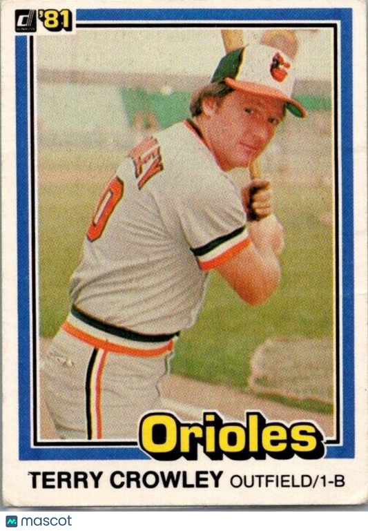 1981 Donruss Terry Crowley #507