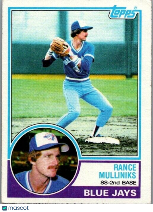 1983 Topps - #277 Rance Mulliniks