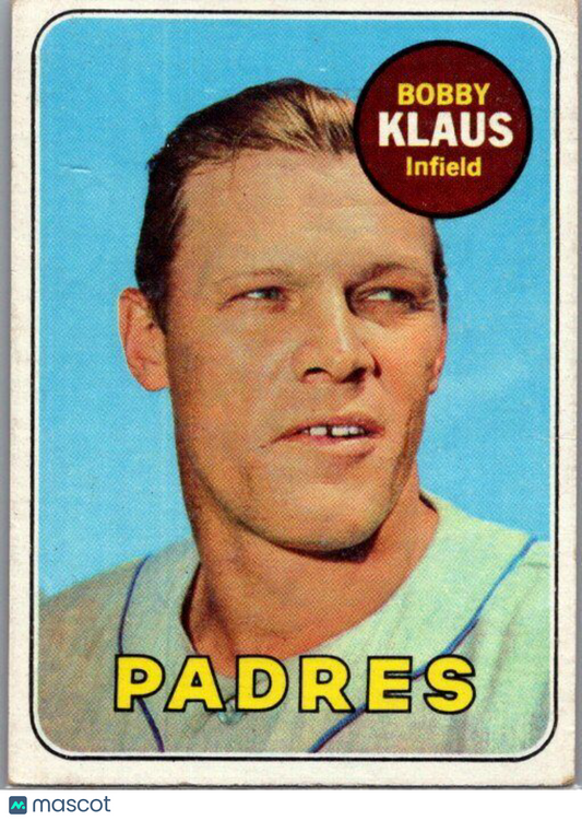 1969 Topps #387 Bobby Klaus