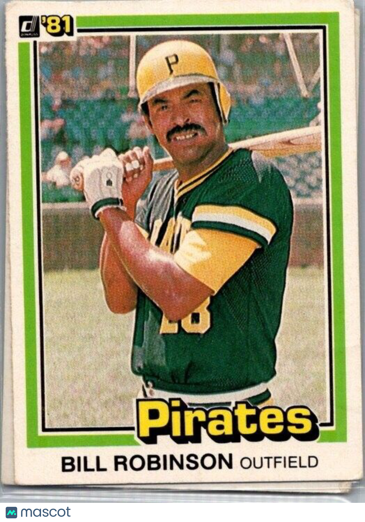 1981 Donruss - #137 Bill Robinson