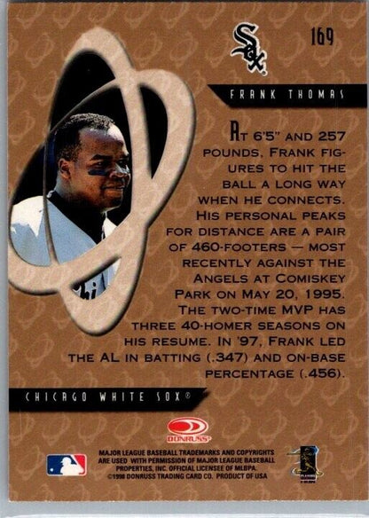 1998 Donruss #169 Frank Thomas Preferred Power