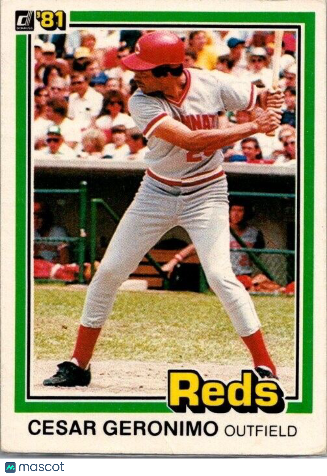 1981 Donruss - #305 Cesar Geronimo