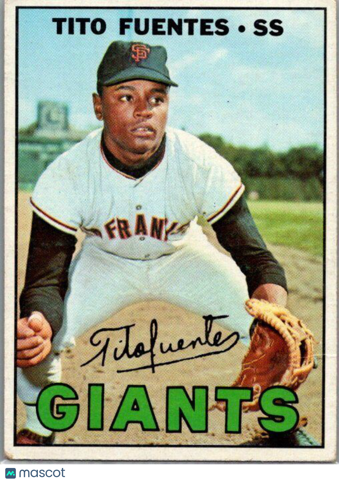 1967 Topps #177 Tito Fuentes