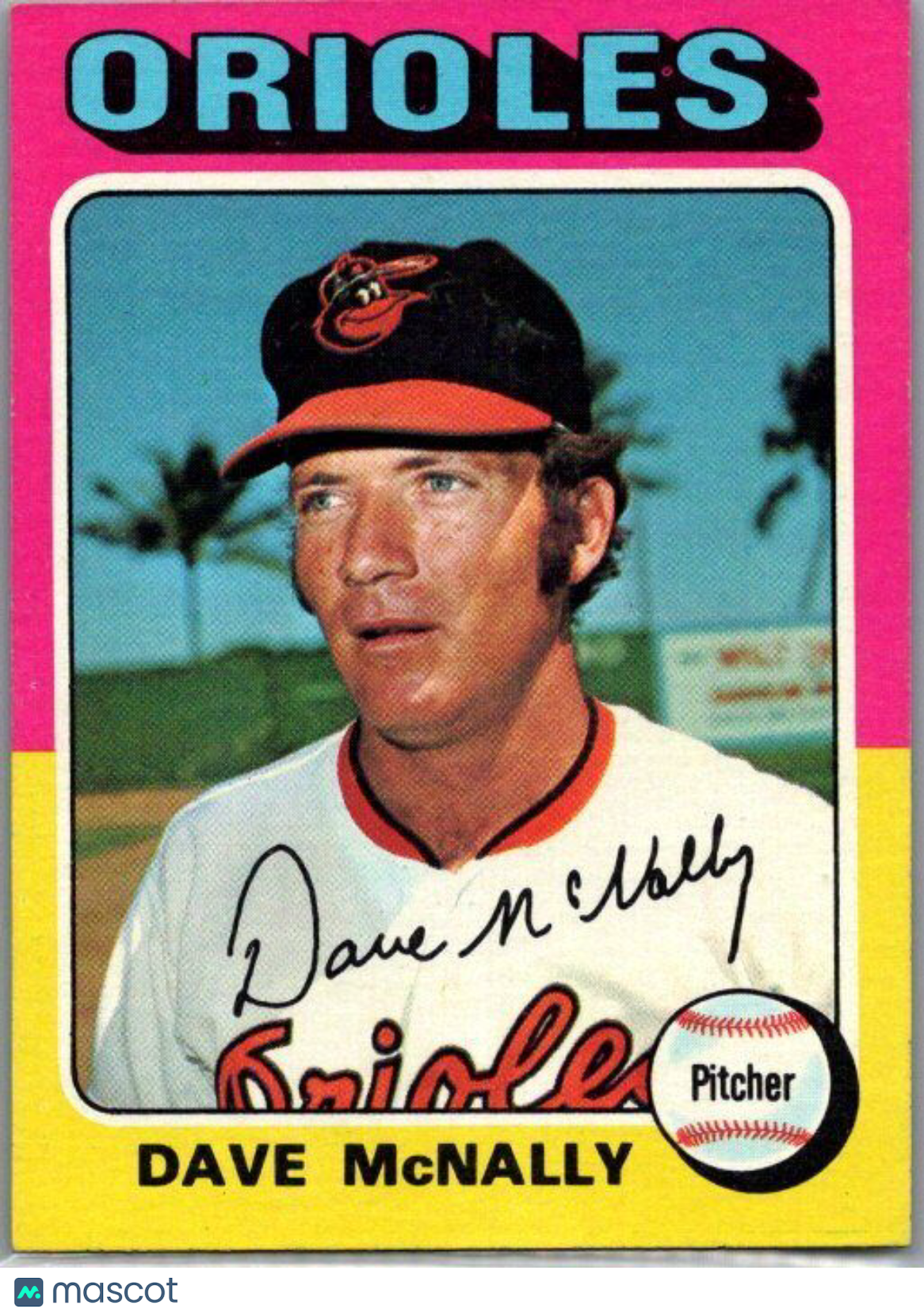 1975 Topps #26 Dave McNally