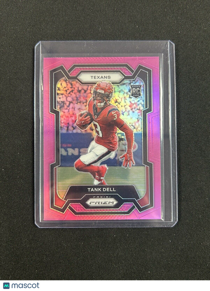 2023 Panini Prizm - Rookies Pink Prizm #341 Tank Dell (RC)