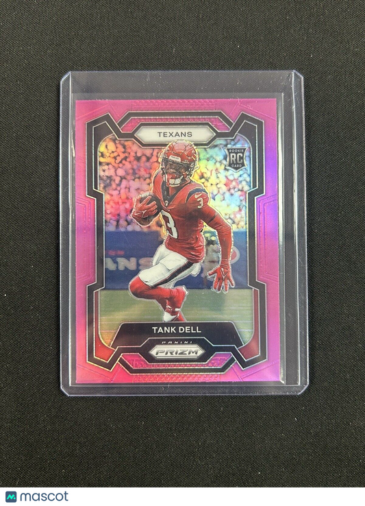 2023 Panini Prizm - Rookies Pink Prizm #341 Tank Dell (RC)