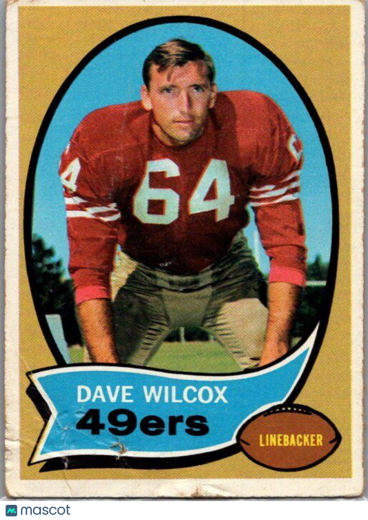 1970 Topps #57 Dave Wilcox